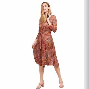 NWT Maeve Anthropologie Midi Dress Size S